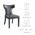 Modway Curve Vegan Leather Dining Chair