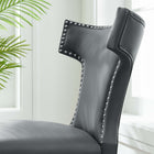 Modway Curve Vegan Leather Dining Chair