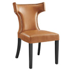 Modway Curve Vegan Leather Dining Chair  