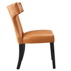 Modway Curve Vegan Leather Dining Chair