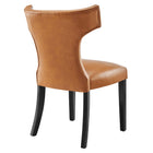 Modway Curve Vegan Leather Dining Chair