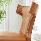 Modway Curve Vegan Leather Dining Chair