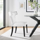 Modway Curve Fabric Dining Chair