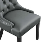 Modway Regent Tufted Vegan Leather Dining Chair