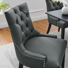 Modway Regent Tufted Vegan Leather Dining Chair