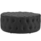 Modway Amour Upholstered Vinyl Ottoman