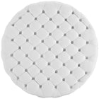 Modway Amour Upholstered Vinyl Ottoman