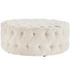 Modway Amour Upholstered Fabric Ottoman