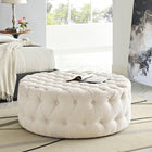 Modway Amour Upholstered Fabric Ottoman
