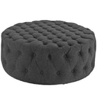 Modway Amour Upholstered Fabric Ottoman  
