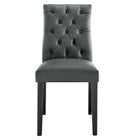 Modway Duchess Button Tufted Vegan Leather Dining Chair