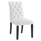 Modway Duchess Button Tufted Fabric Dining Chair  