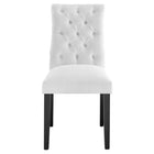 Modway Duchess Button Tufted Fabric Dining Chair