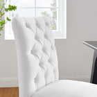 Modway Duchess Button Tufted Fabric Dining Chair