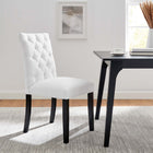 Modway Duchess Button Tufted Fabric Dining Chair