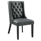 Modway Baronet Button Tufted Vegan Leather Dining Chair  