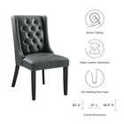 Modway Baronet Button Tufted Vegan Leather Dining Chair