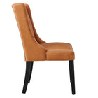Modway Baronet Button Tufted Vegan Leather Dining Chair