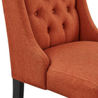 Modway Baronet Button Tufted Fabric Dining Chair