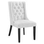 Modway Baronet Button Tufted Fabric Dining Chair  