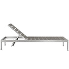 Modway Shore Outdoor Patio Aluminum Chaise