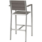 Modway Shore Outdoor Patio Aluminum Bar Stool