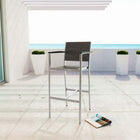Modway Shore Outdoor Patio Aluminum Bar Stool