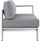 Modway Shore Right-Arm Corner Sectional Outdoor Patio Aluminum Loveseat