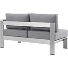 Modway Shore Right-Arm Corner Sectional Outdoor Patio Aluminum Loveseat