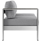 Modway Shore Left-Arm Corner Sectional Outdoor Patio Aluminum Loveseat