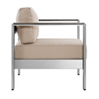Modway Shore Outdoor Patio Aluminum Armchair