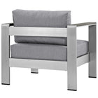 Modway Shore Outdoor Patio Aluminum Armchair