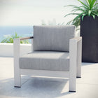 Modway Shore Outdoor Patio Aluminum Armchair