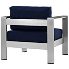 Modway Shore Outdoor Patio Aluminum Armchair