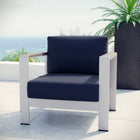 Modway Shore Outdoor Patio Aluminum Armchair