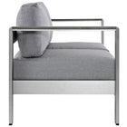 Modway Shore Outdoor Patio Aluminum Loveseat