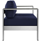 Modway Shore Outdoor Patio Aluminum Loveseat