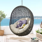 Modway Hide Outdoor Patio Swing Chair With Stand