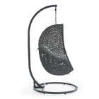 Modway Hide Outdoor Patio Swing Chair With Stand