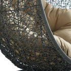 Modway Hide Outdoor Patio Swing Chair With Stand