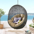 Modway Hide Outdoor Patio Swing Chair With Stand