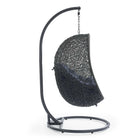 Modway Hide Outdoor Patio Swing Chair With Stand