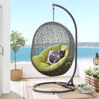 Modway Hide Outdoor Patio Swing Chair With Stand