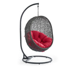 Modway Hide Outdoor Patio Swing Chair With Stand  