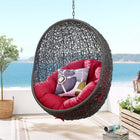 Modway Hide Outdoor Patio Swing Chair With Stand