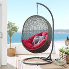 Modway Hide Outdoor Patio Swing Chair With Stand