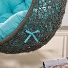 Modway Hide Outdoor Patio Swing Chair With Stand