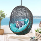 Modway Hide Outdoor Patio Swing Chair With Stand