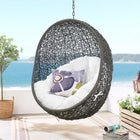 Modway Hide Outdoor Patio Swing Chair With Stand