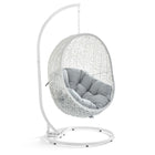 Modway Hide Outdoor Patio Swing Chair With Stand  